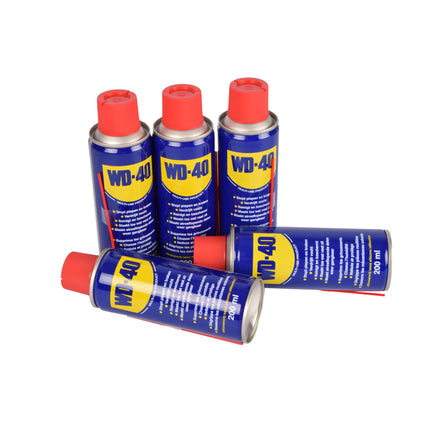 5x WD-40 Multispray van 200 ml - Roestverwijderaar