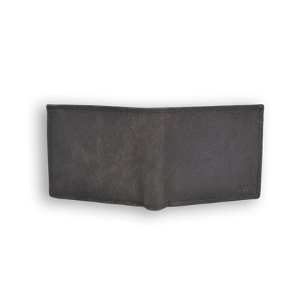 Luxe Leren Heren portemonnee |Dames portemonnee | Portemonne | Met 9 Pasjessleuven | Echt leder | RFID Anti-Skim Bescherming | Compact Formaat 12.5cm x 3cm x 10cm