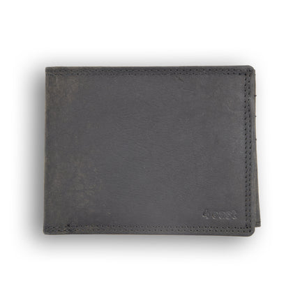 Luxe Leren Heren portemonnee |Dames portemonnee | Portemonne | Met 9 Pasjessleuven | Echt leder | RFID Anti-Skim Bescherming | Compact Formaat 12.5cm x 3cm x 10cm