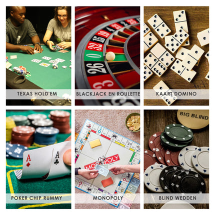 Pokerset - 48 Poker Chips | Complete Poker Set voor Kaartspellen en Casino | Pokerchips voor Pokerspel en Thuisgebruik