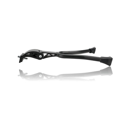 Universele Dubbele Fietsstandaard - 26-28 Inch | Zwart Staal & Aluminium | Roestvrij & Extra Stabiel | Geschikt voor Alle Fietsen & Accessoires
