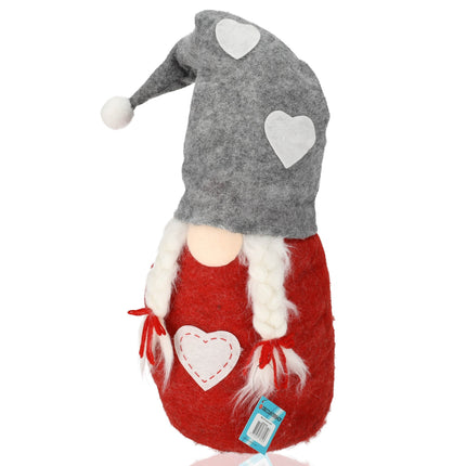 Scandinavische Kerstkabouter - Hoogte 71 cm - Zacht Gnoom Kabouter Kopen voor Kerst