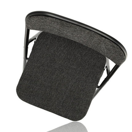 Set van 2 Opklapbare Stoelen - Compact en Lichtgewicht - Zwarte Stoelen voor Binnen en Buiten