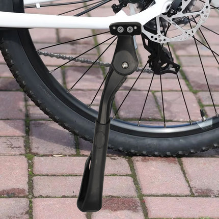 Fietsstandaard Achtervork 16-24 Inch | Enkele Zijstandaard voor Kinderfiets, Vouwfiets, Mountainbike & Elektrische Fietsen | Extra Stevige | Verstelbare Fietsaccessoires