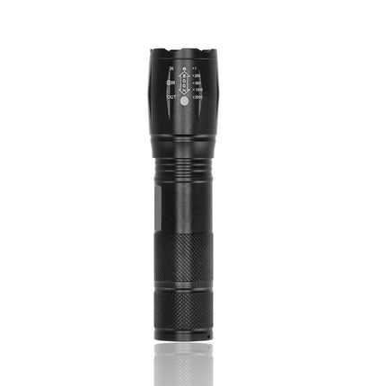 Militaire Zaklamp 2000 Lumen – Waterdichte LED Zaklamp met UV – 300m Bereik – 3 Standen – Tactische Zaklamp op Batterijen – Beste Zaklamp voor Outdoor, Kamperen & Noodsituaties