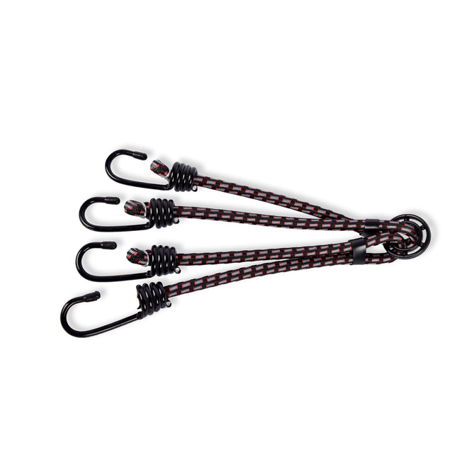 Stevige Snelbinder Spin 60cm | Rood/Zwart | Veilig & Stijlvol 