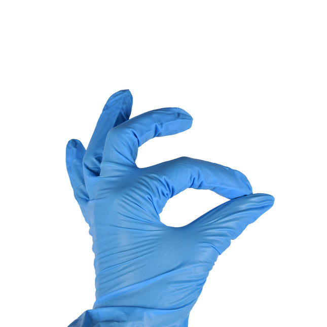 Nitril handschoenen | XL | Wegwerp handschoenen | 100 Stuks in Blauw | Latex handschoenen | Medische handschoenen