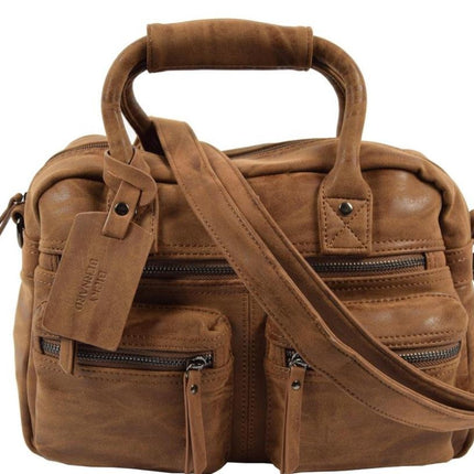 Bicky Bernard Handtas omhang Hand & Schoudertas Western Bag Camel - Cognac