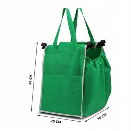 Opbergtas 30 liter | Big shopper Jumbo shoppers | Reistas extra groot | Grote boodschappentas | Zak geruit | Mega tas | Wastas | Boodschappentas met rits – 2 stuks -