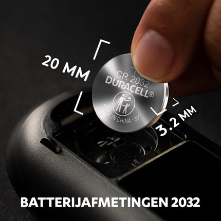 Batterij CR 2032 voor je auto of horloge 3V DL / CR / BR / 2032 - 4 stuks