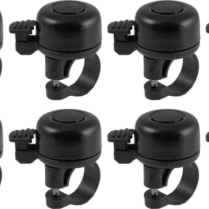 Zwarte Mini Fietsbel 3 cm – Goedkope Universele Fietsbel voor Racefiets, Kinderfiets & Stadsfiets – Beste Fietsbel Geluid