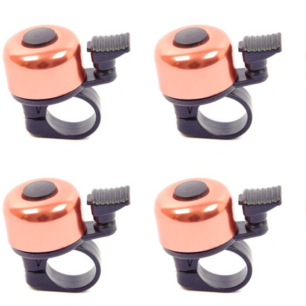 Stoere Fietsbel - Mini Fietsbel 40 mm Roze – Universele Fietsbel voor Kinderfiets, & Stadsfiets –  Luide Bel – Lichtgewicht Fietsaccessoires
