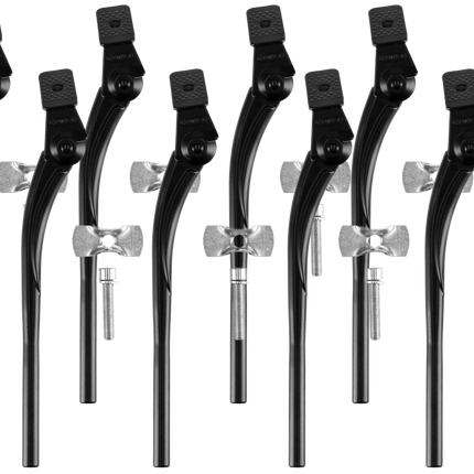 Fietsstandaard 24-28 Inch | Aluminium Enkel Standaard Zwart | Verstelbare  Fietsstandaard Voor 24-26-28 Inch Fietsen | Duurzaam en Stabiel