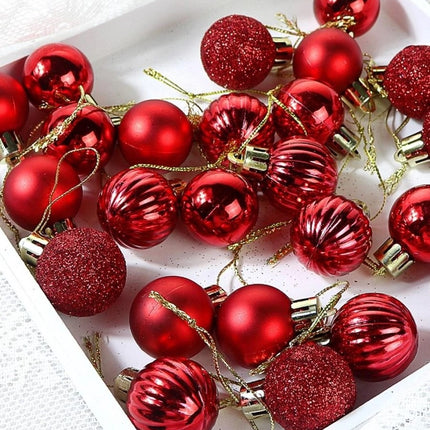 Kerstballen rond 94 stuks | Kerstbal in verschillende maten.