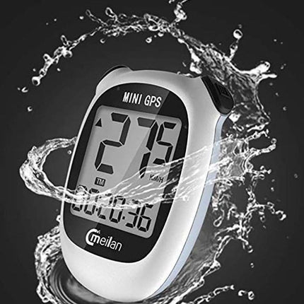 Fietscomputer IPX6 - USB oplaadbaar - Fietscomputer 1.6 inch mono LCD
