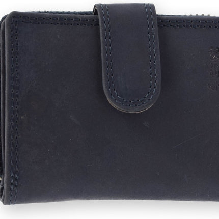 Portemonnee - Portemonnee dames - Portemonnee heren - Portemonnee pasjes - RFID Protected Anti skim - 4East - 4E-209- Blauw - Donkerblauw - Navy