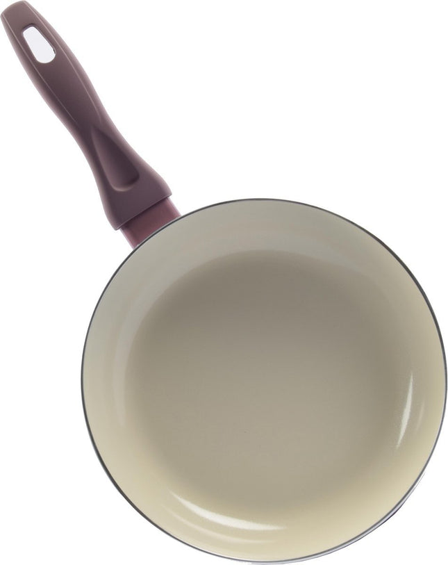 Koekenpan - Ø 20 cm - Luxe koekenpan van 20cm Anti-aanbaklaag - lavendel paars