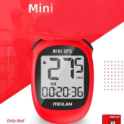 Meilan Fietscomputer GPS M3 Mini | Draadloos | USB Oplaadbaar | Racefiets & MTB | Waterdicht | LCD-scherm | ANT+ | Fiets GPS met Kaartweergave