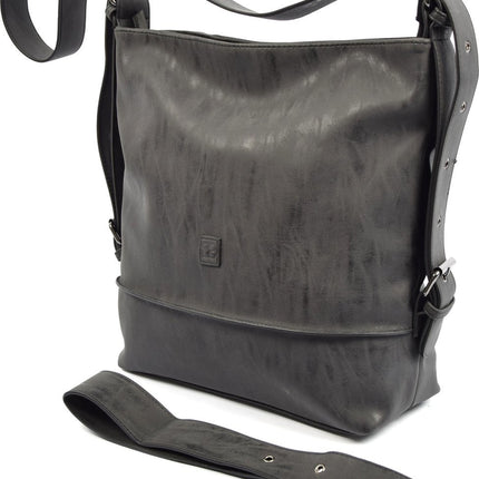 Schoudertas - Crossbodytas - tassen - tassen dames - tassen kopen - tassen hengsel - tassen Zwart - Dames tas - handtas - handtassen - handtas dames - handtassen dames - handtas Zwart- WDL-3183