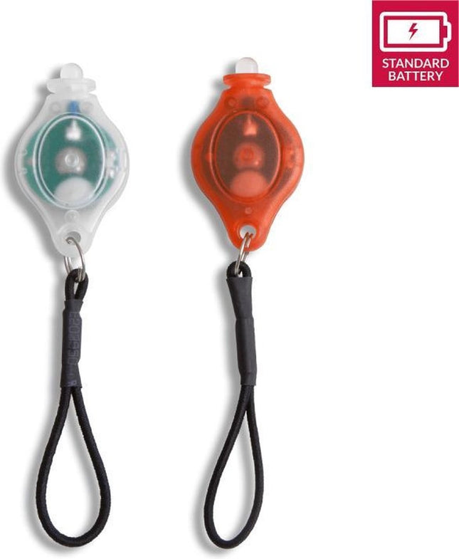 Mini LED Fietsverlichting Voor & Achter – Set van 2 Fietslampjes – Inclusief Batterijen – Waterbestendig – Voor Stadsfiets, MTB, Racefiets & Kinderfiets