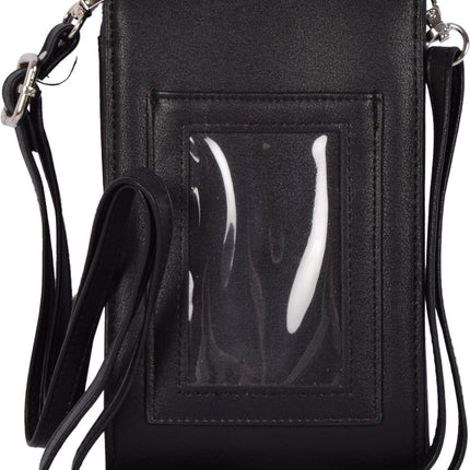 Telefoontasje met Portemonnee – Crossbody Festival Tas Dames – Mobiele Telefoontas Navy – Reisaccessoires & Geldtas