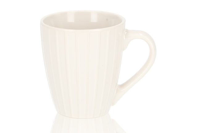 Koffiebekers Set - Koffiemokken met oor & Aardewerk Espresso kopjes 200 ml - Luxe Theemokken & Koffietassen