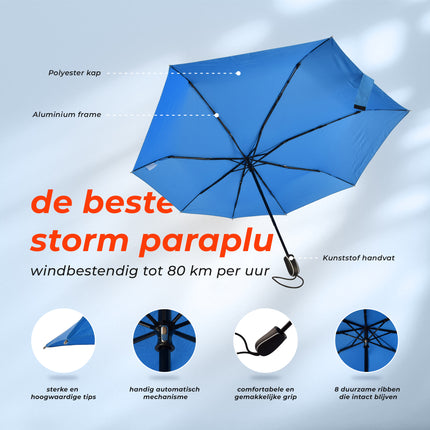 Opvouwbare-Stormparaplu