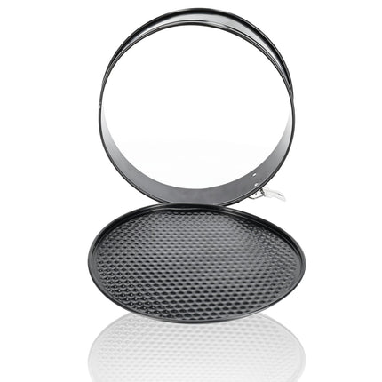 Springvorm Set 28 cm – Non-stick & Lekvrij Metalen Taartvorm – Cheesecake Bakvorm voor Taarten, Quiches & Pizza