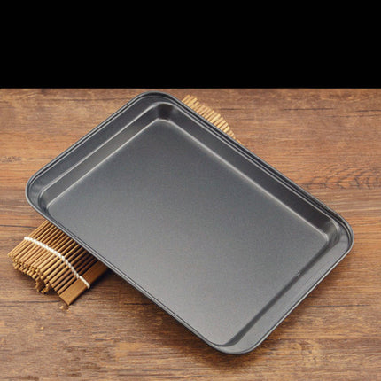 Platte bakvorm / bakplaat rechthoekig, 33cmx23x2cm | anti-aanbak bakplaat medium