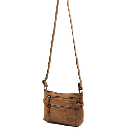 Stoere -Schoudertas - bicky Bernard - Cognac
