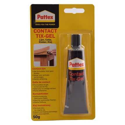 Contactlijm 50 Gram - Gel - Sterke verlijming Contact - Lijm