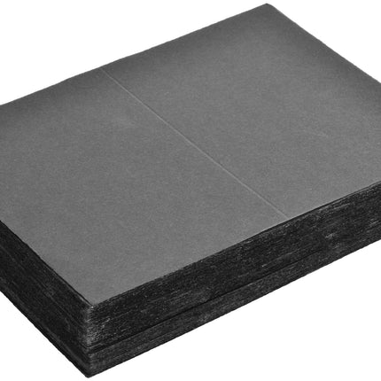 Hobby Papier | 100 Vellen Zwart | Tekenpapier | 19 x 14 cm | Scrapbook Papier | Perfect voor Kaarten Maken, Origami, Scrapbooking