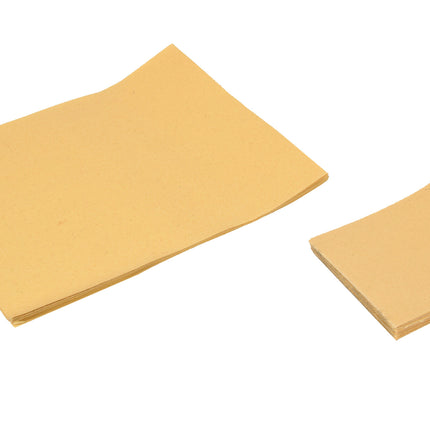 Schuurpapier Set - 30 Stuks | Schuurmaterialen voor Volwassenen | Fijn, Grof, Metaal- en Meubel Schuurpapier | 9.30x20 cm | Beige