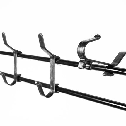 Opbergrek met Kapstok 170x54x36cm | Stellingkast en Wandkast met Haken - Ideaal voor Hal, Gang en Slaapkamer