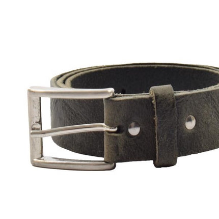 Riem 85 cm kleur Zwart/Groen, hij is 3 cm breed - Riemen Heren - Riemen Dames- Mooie Riemen