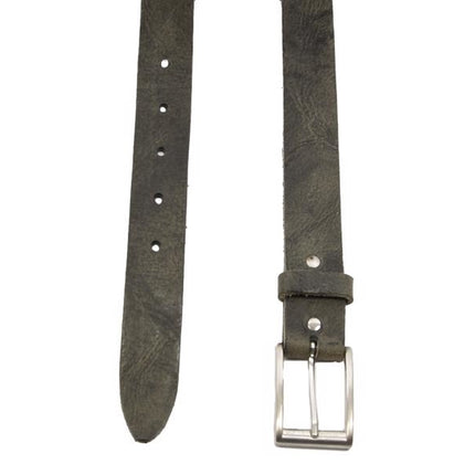 Riem 85 cm kleur Zwart/Groen, hij is 3 cm breed - Riemen Heren - Riemen Dames- Mooie Riemen