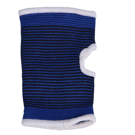 Blauwe Polsbrace voor Sport en Pols Ondersteuning - Lichtgewicht - Maat L - Duurzame Polsbandage