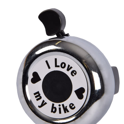 Opvallende Retro Fietsbel voor Veilig Fietsen: Stijlvol Geluid, Compact Formaat - 5,5 cm x 3 cm x 5,5 cm