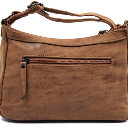 Bicky Bernard schoudertas - ideaal tassen van Bicky Bernard WDL029 Camel