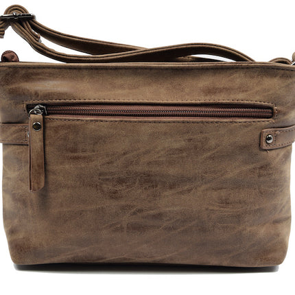 Stoere -Schoudertas - bicky Bernard - Donkerbruin