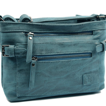 Stoere -Schoudertas - bicky Bernard - Navy