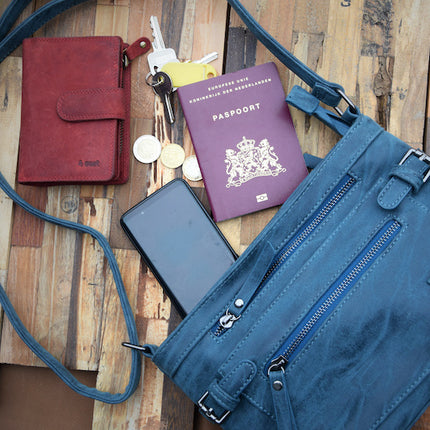 Stoere -Schoudertas - bicky Bernard - Navy