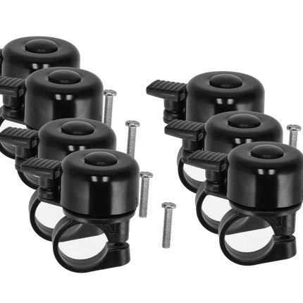 Zwarte Fietsbel 35mm - Fietsbel voor Racefiets, Stadfiets, MTB & Meer - Goedkope Fietsaccessoire