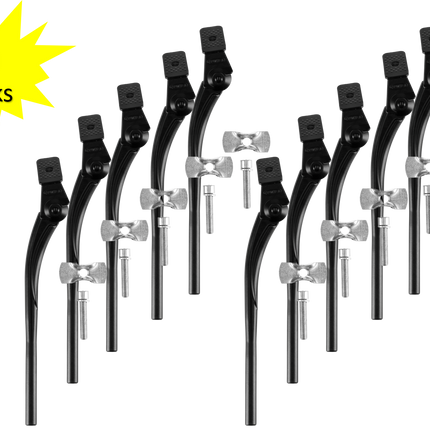 Fietsstandaard 24-28 Inch | Aluminium Enkel Standaard Zwart | Verstelbare  Fietsstandaard Voor 24-26-28 Inch Fietsen | Duurzaam en Stabiel