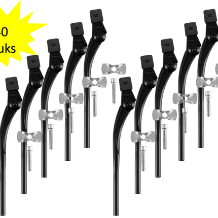 Fietsstandaard 24-28 Inch | Aluminium Enkel Standaard Zwart | Verstelbare  Fietsstandaard Voor 24-26-28 Inch Fietsen | Duurzaam en Stabiel