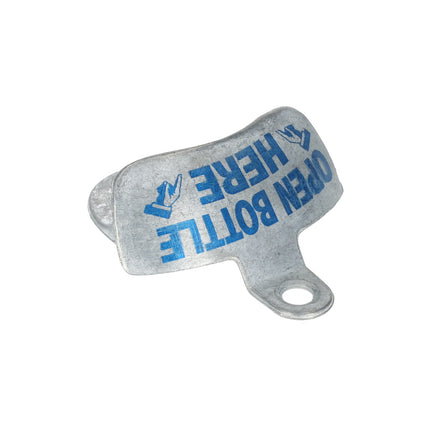 Vintage Wandflesopener | Staalen Muur Flesopener voor Verzamelaars | 8x6.5x3cm | Gebruik als Bieropener Muur voor Uw Man!
