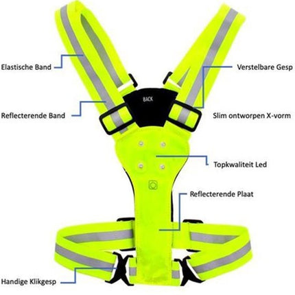 hardloopvest-led