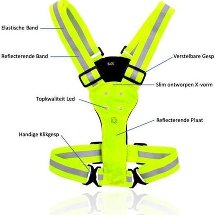 hardloopvest-led