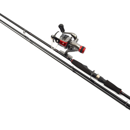 Luxe vishengel en werpmolen 100 % koolstofvezel - werphengel 2.55 meter licht gewicht - Hoge prestatie professionele vishengel set - 100% carbon fiber - Compact en licht gewicht design - Snel en gevoelige actie -Hengel 