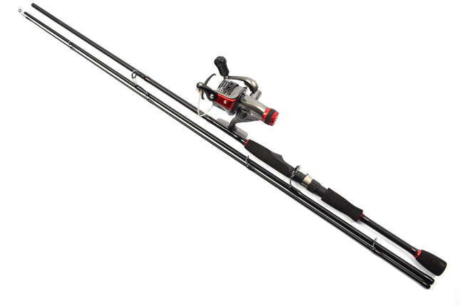 Luxe vishengel en werpmolen 100 % koolstofvezel - werphengel 2.55 meter licht gewicht - Hoge prestatie professionele vishengel set - 100% carbon fiber - Compact en licht gewicht design - Snel en gevoelige actie -Hengel 